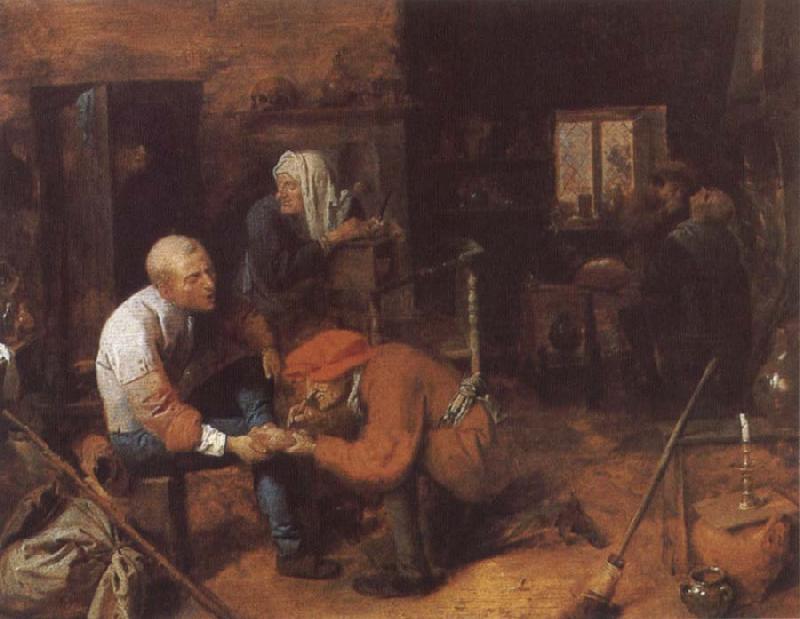 BROUWER, Adriaen The Operation France oil painting art